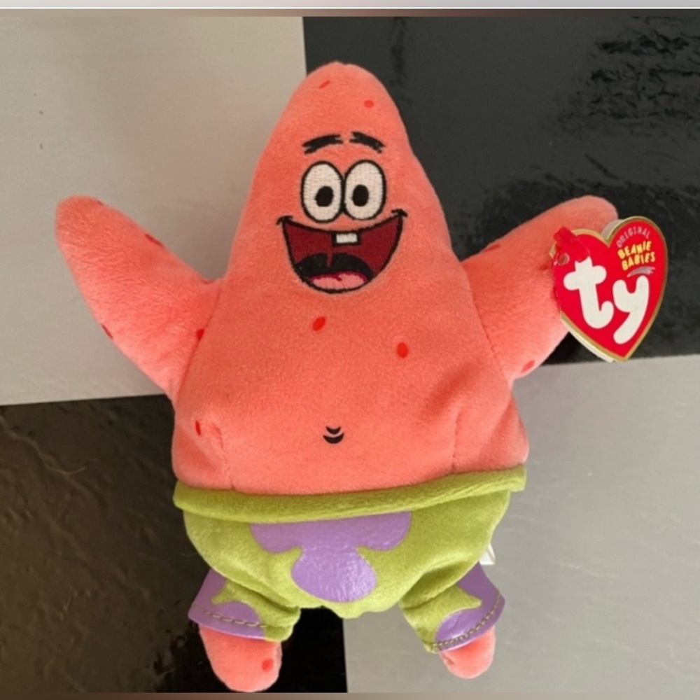 Patrick Star Ty Beanie Babies SpongeBob SquarePants Plush Toys Starfish toy